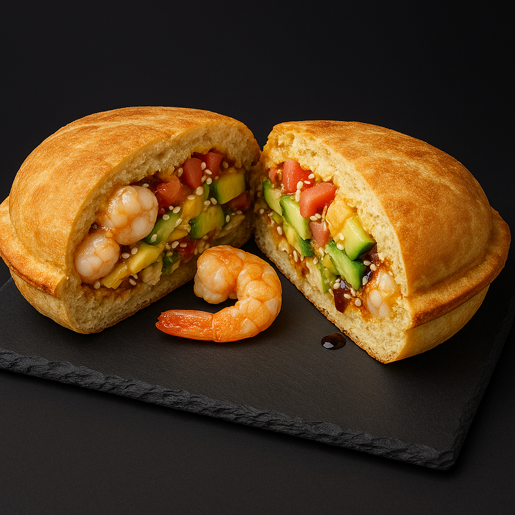 UFO - Донер з креветками, сиром та авокадо