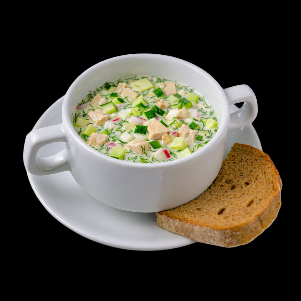 Окрошка з куркою